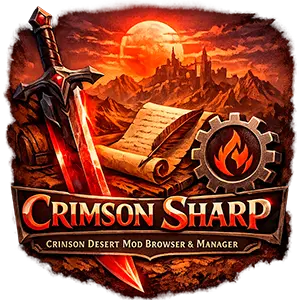 Crimson Sharp — Browser and Mod Manager