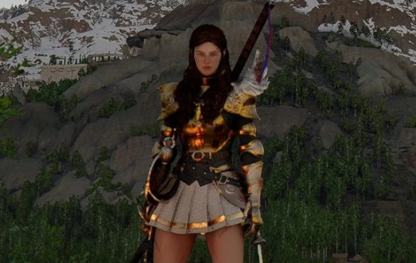 Kliff Wears Damiane Armor