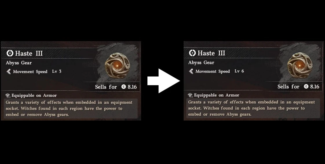 Double Abyss Gear Effect
