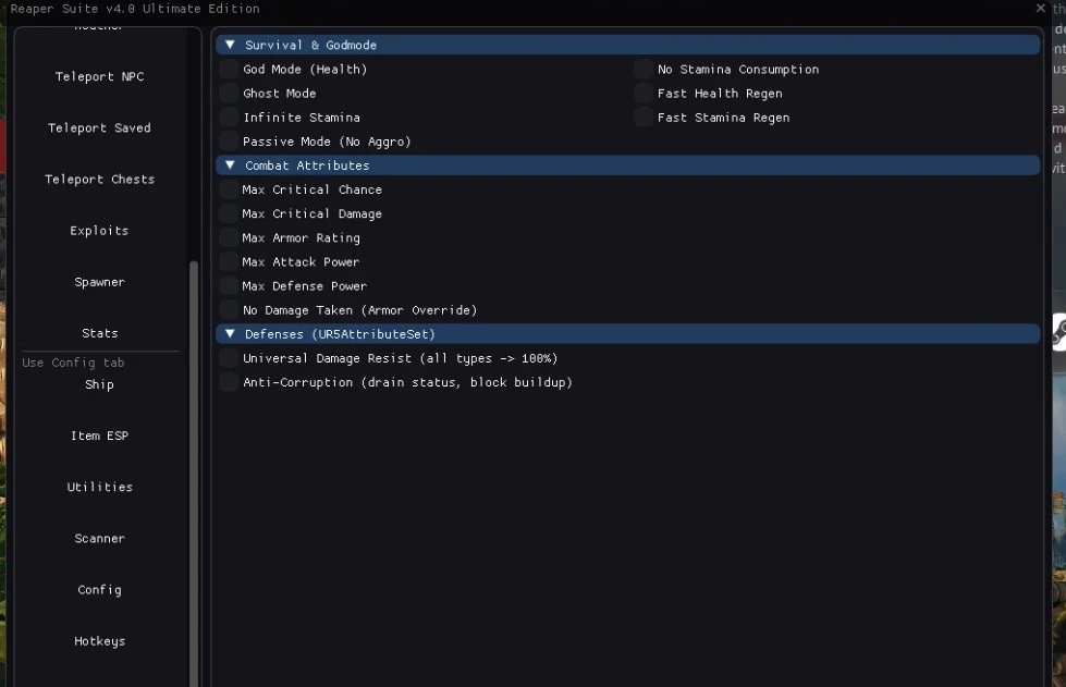 Windrose Mod Menu (Читы)